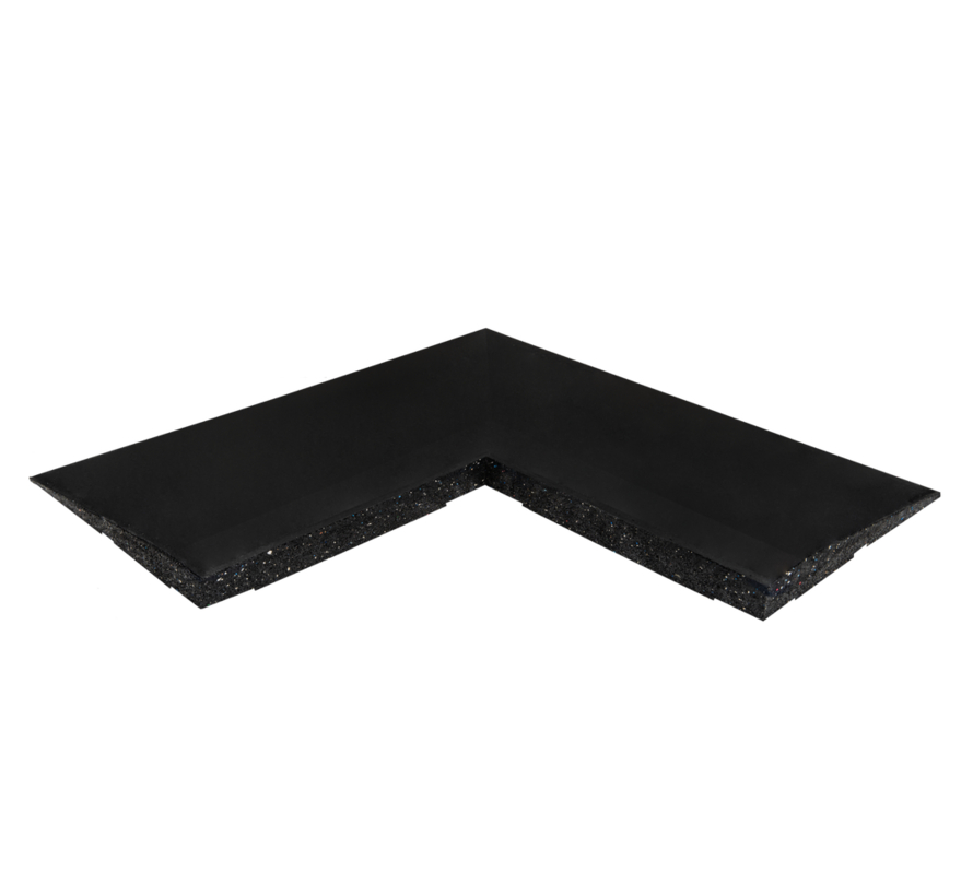 Hoek voor rubber fitness tegel (voor connect tegel)