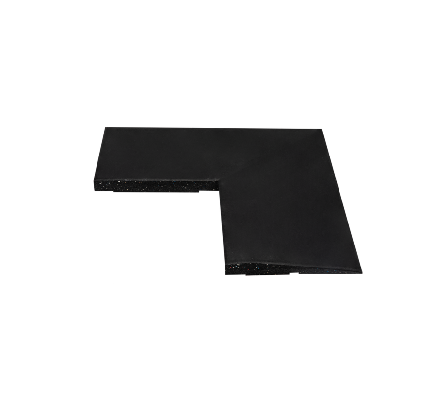 Hoek voor rubber fitness tegel (voor connect tegel)