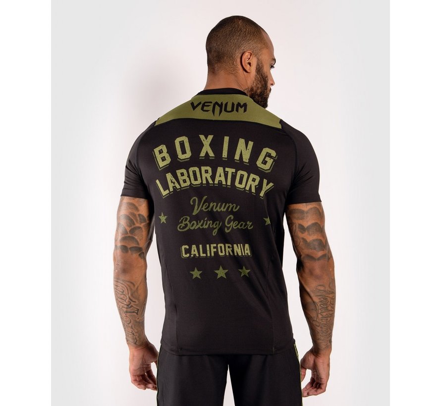 Boxing Lab Dry Tech Shirt - zwart/khaki