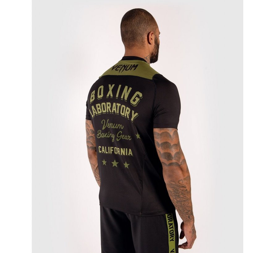 Boxing Lab Dry Tech Shirt - zwart/khaki