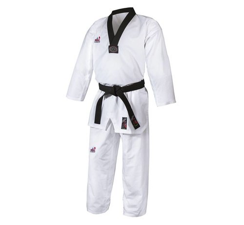 Fuji Mae WT TaekwonDo pak Diamond zwarte V hals - 190 Cm OP=OP