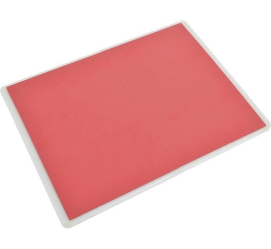 1.5 Cm Breekplank rood met foam - gemiddeld - M