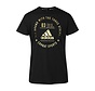 T-Shirt Combat Sports Zwart/Goud