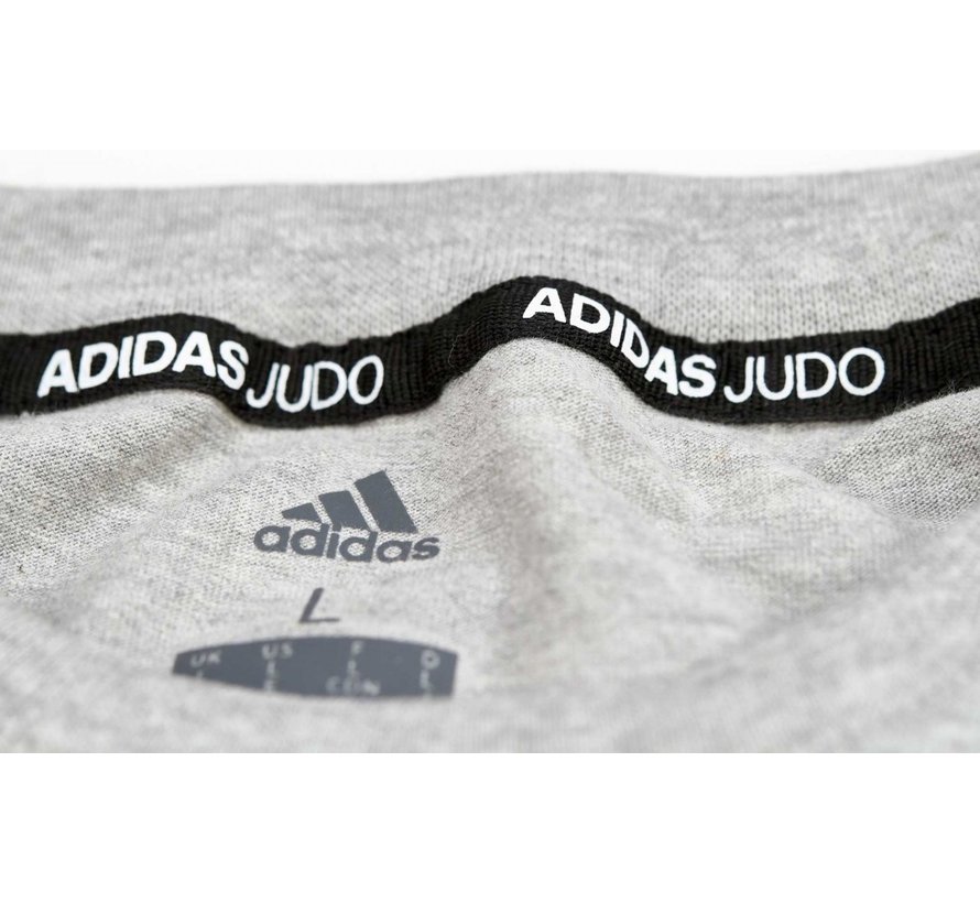 T-Shirt Combat Sport Judo grijs-zwart