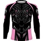 Leo ROAR Rashguard LS - zwart/roze - Maat XS OP=OP