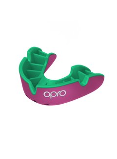 Opro Gebitsbeschermer Self-Fit Silver-Edition V2 Roze/Groen Senior