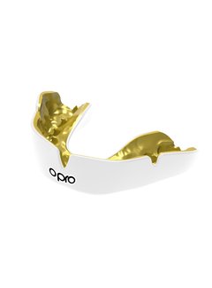 Opro Gebitsbeschermer Instant Custom-Fit V2 Wit/Goud Junior