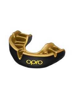 Opro Gebitsbeschermer Self-Fit Gold-Edition V2 Zwart/Goud Junior