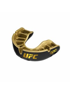 UFC OPRO x UFC Gebitsbeschermer Self-Fit Gold-Edition V2 Zwart/Goud Junior