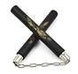 Zwart Foam Nunchaku met ketting