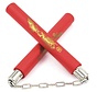 Rode Foam Nunchaku met ketting