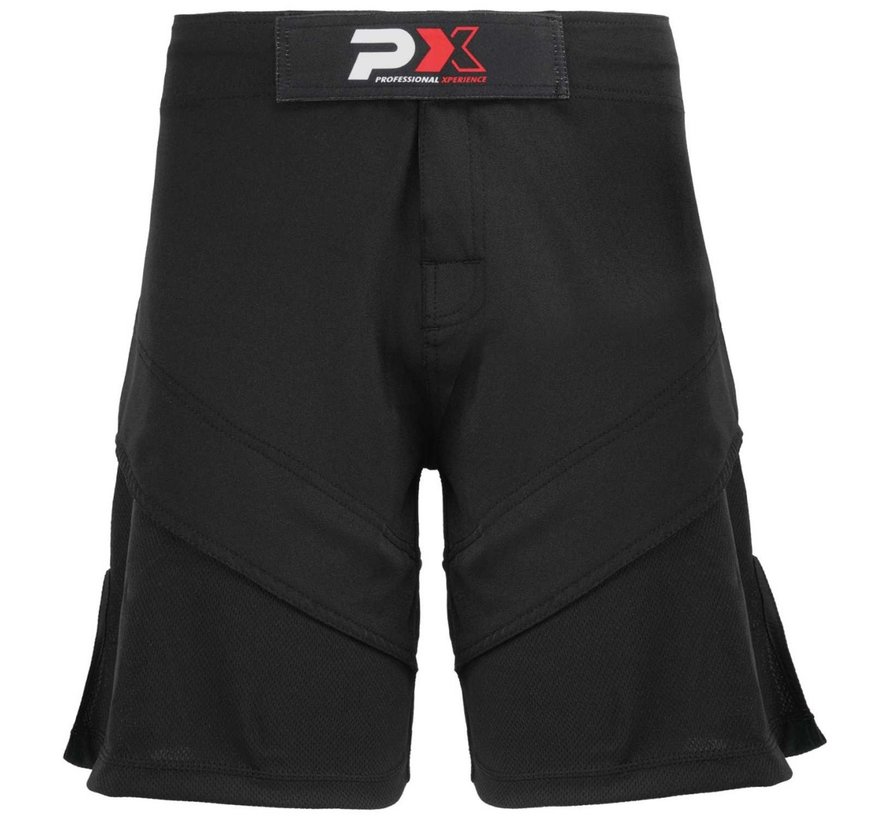 PX MMA Shorts black, Stretch