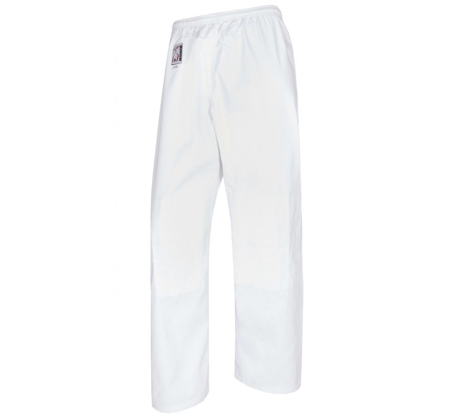 Judo broek, wit 8oz katoen