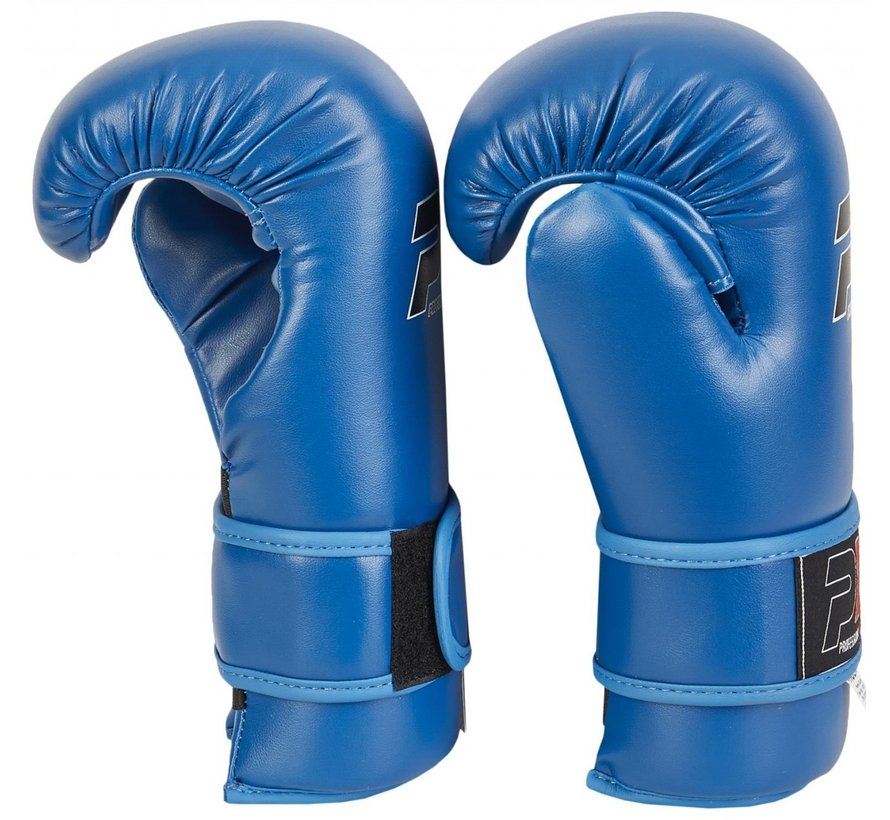 PX Pointfighting open handbeschermers blauw