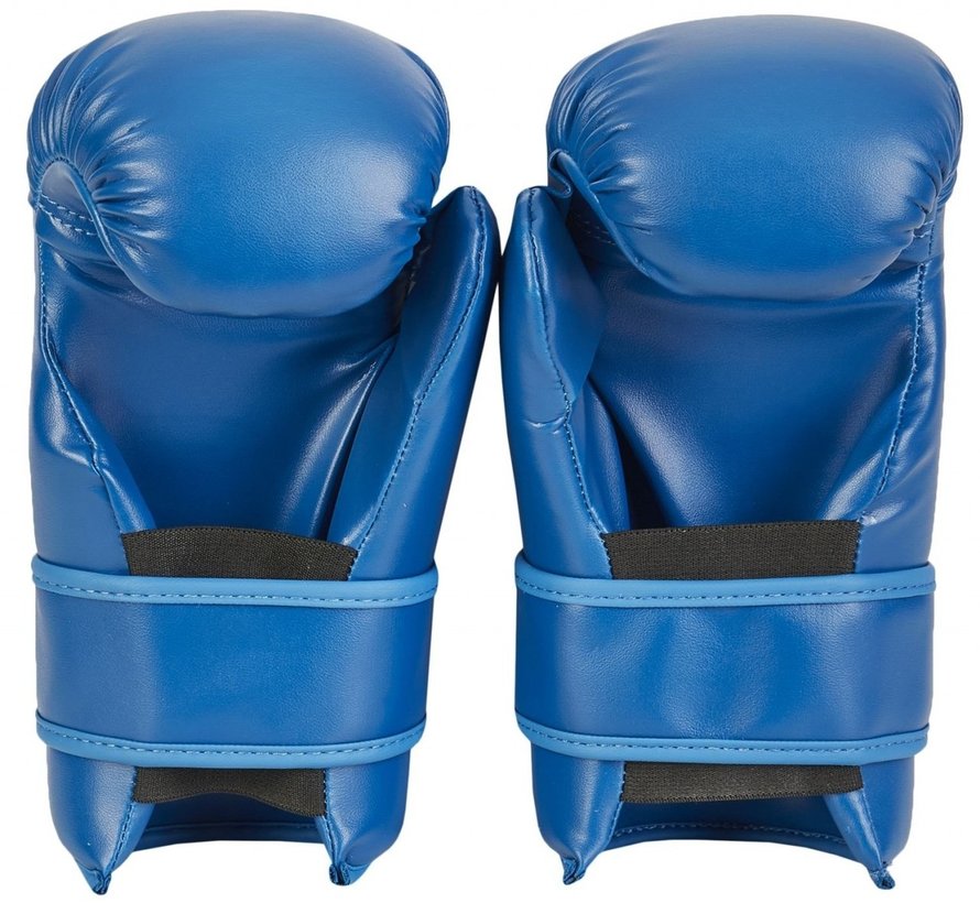 PX Pointfighting open handbeschermers blauw