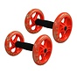 Set van 2 buikspieren wielen