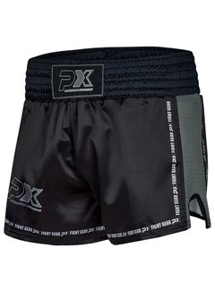 Phoenix PX Thai Shorts "Dynamic", Mesh, zwart-grijs