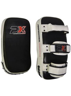 Phoenix PX Thai Pad, genuine lederen, per paar, zwart-wit