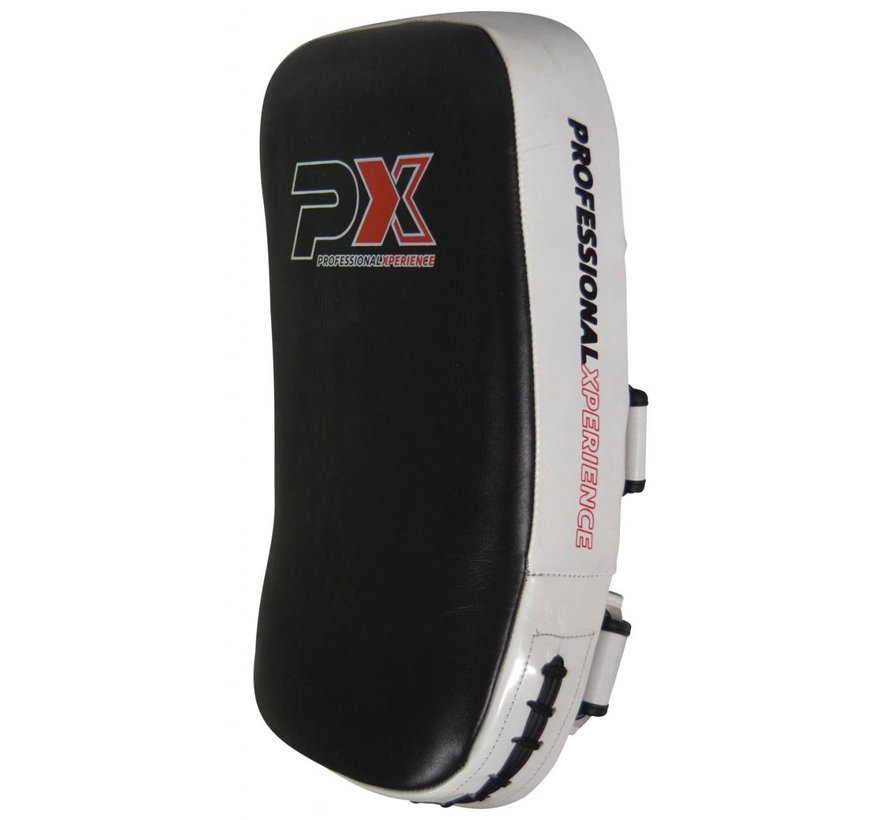 PX Thai Pad, genuine lederen, per paar, zwart-wit