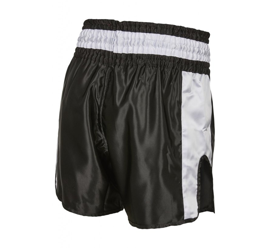 PX Thai Shorts,"Contender" zwart-wit