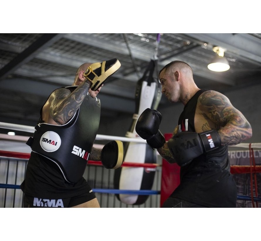 SMAI boxers training belly and bodyshield