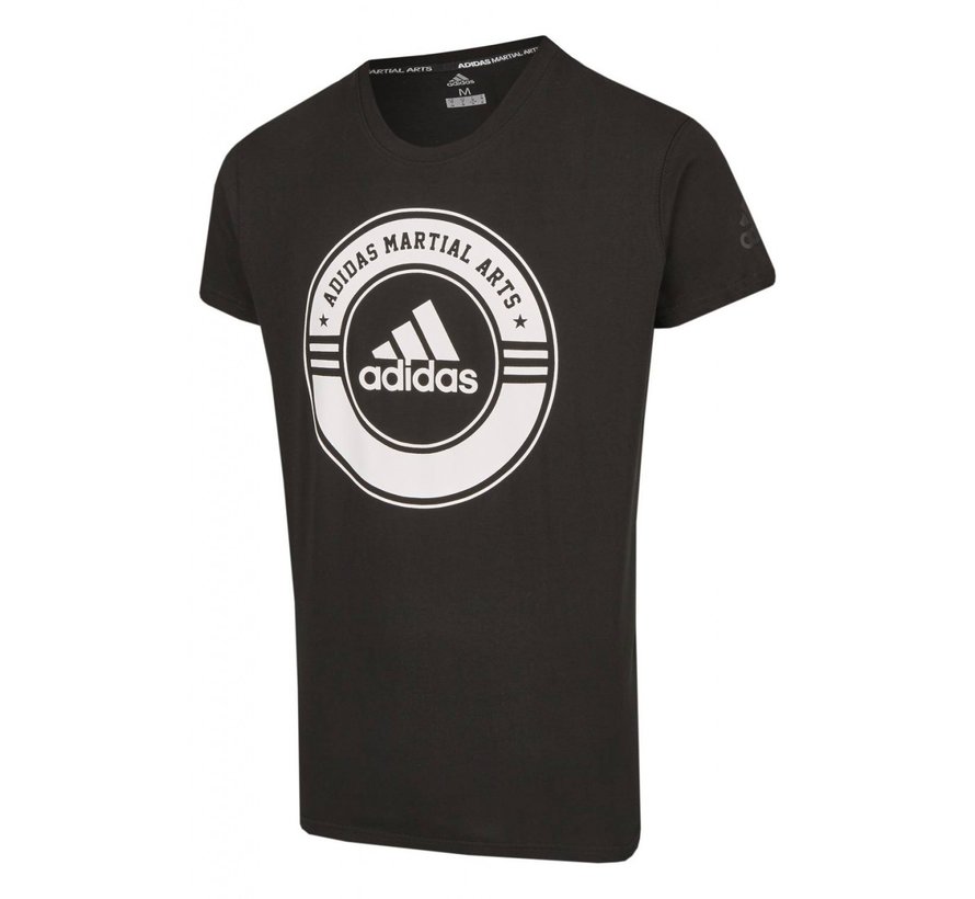 ADIDAS T-Shirt Combat Sport zwart-wit