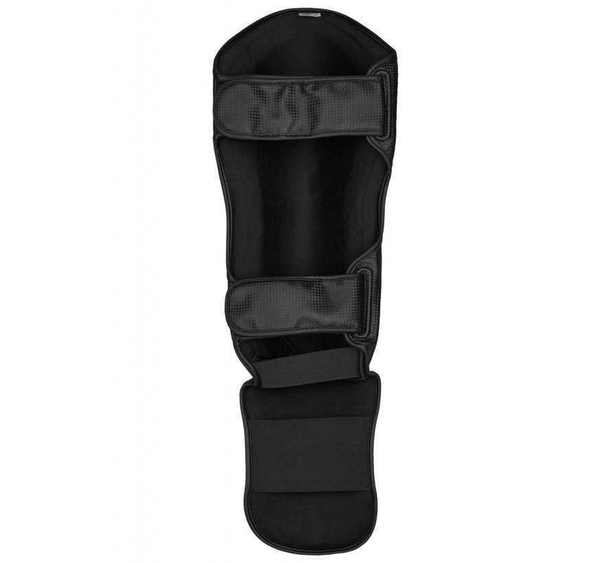 Scheen-wreefbeschermer FIGHT PRO zwart