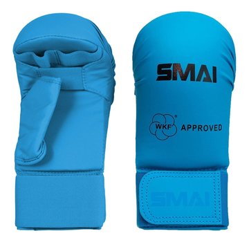 SMAI SMAI WKF karate handbeschermers, blauw