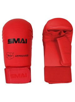 SMAI SMAI WKF karate handbeschermers, rood