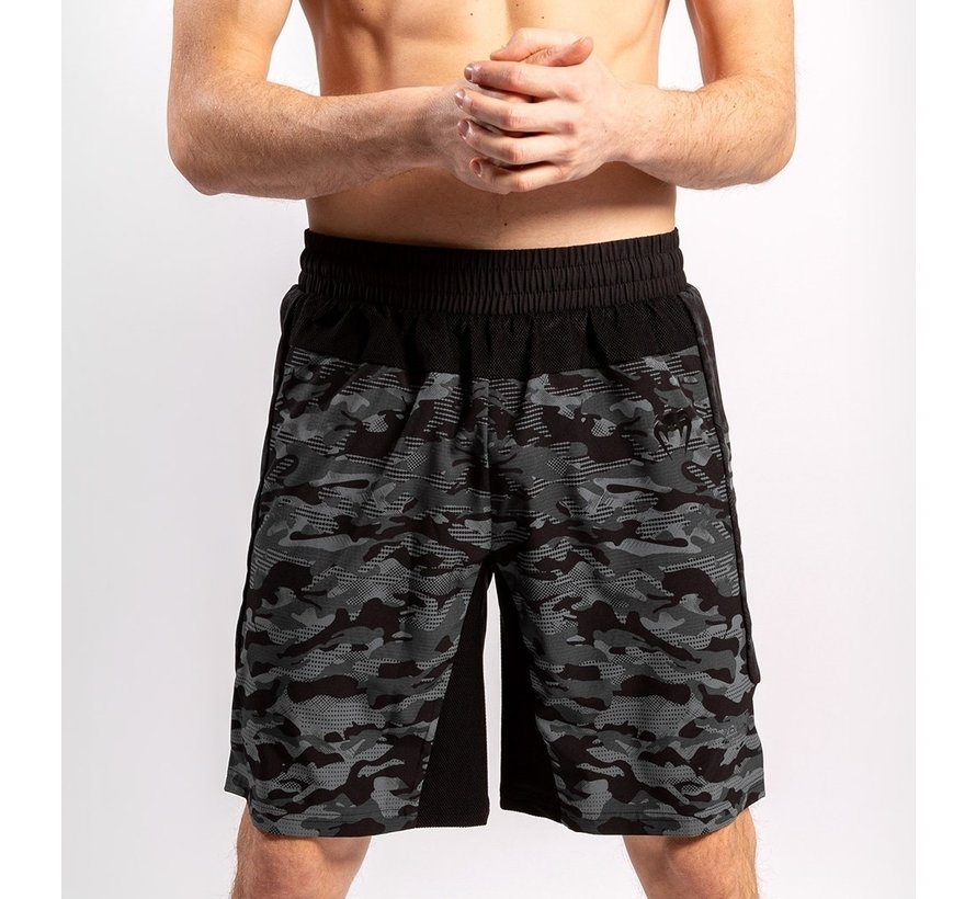 Venum Defender Training Shorts dark camo