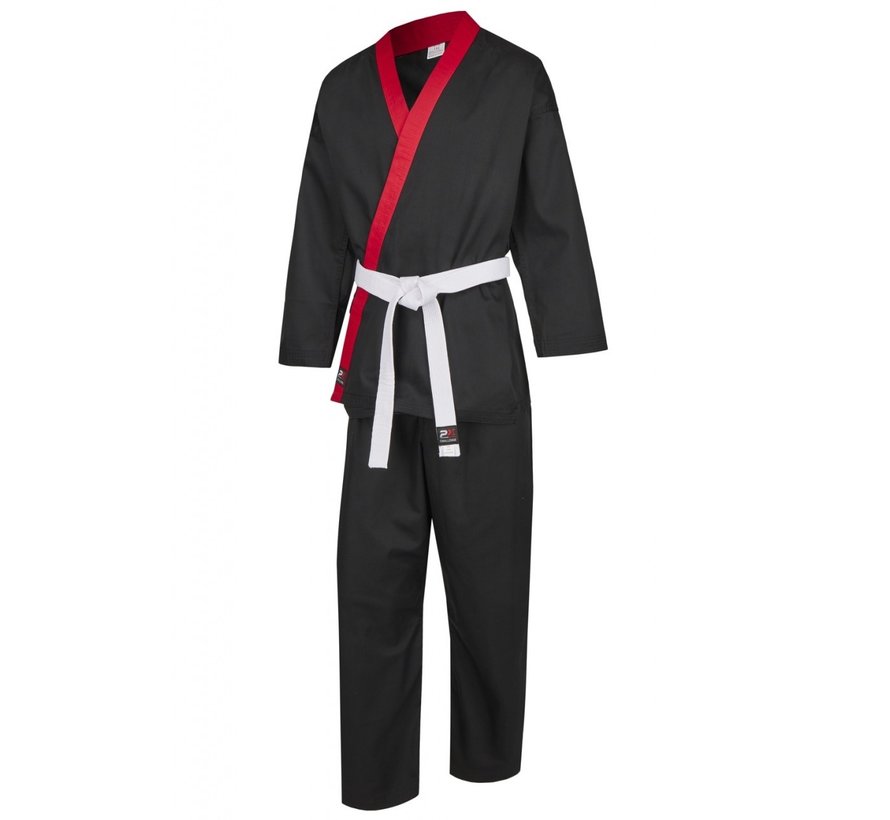 PX CHALLENGE Karate pak zwart-rood