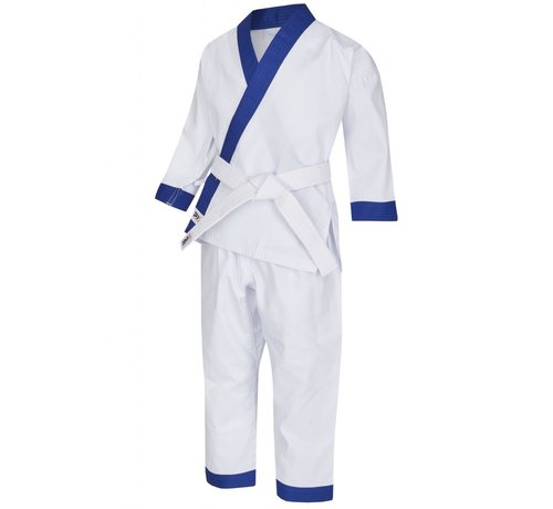 Phoenix PX vechtsport pak "Budo Kids 2" wit-blauw