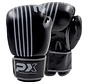 PX bokshandschoenen , zwart-grijs, lederen,