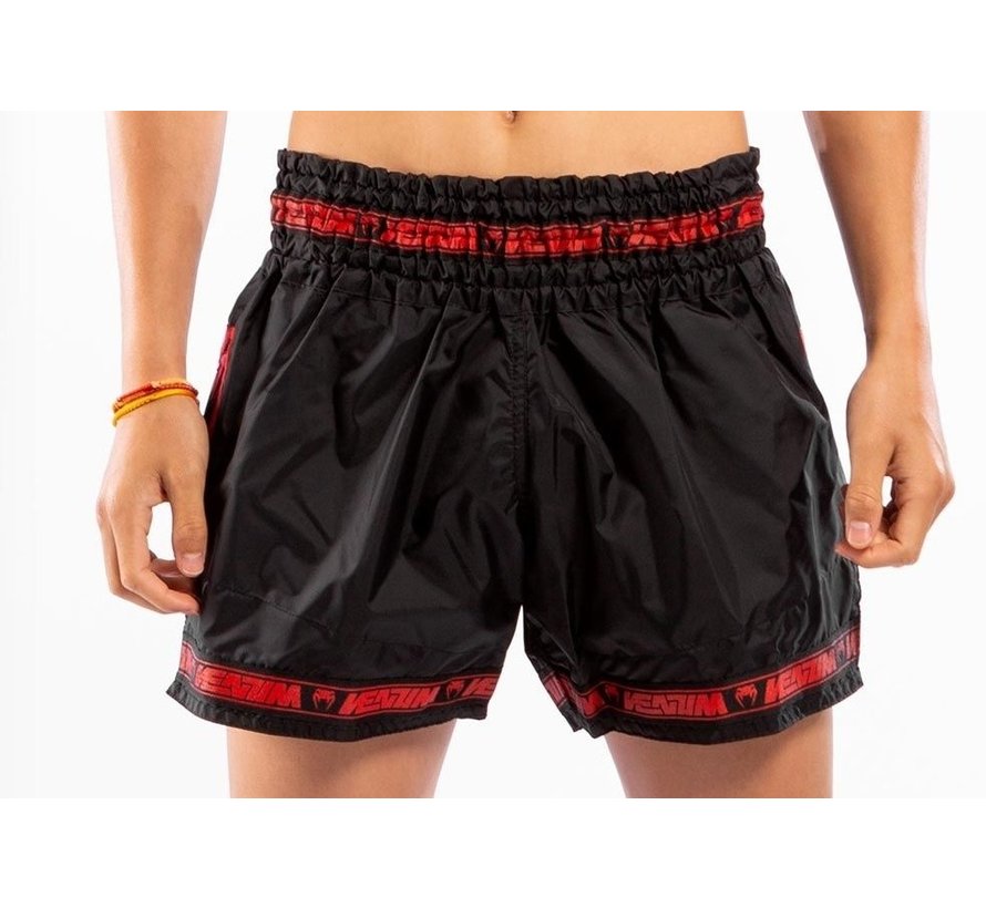 Venum Parachute Muay Thai Shorts zwart/rood