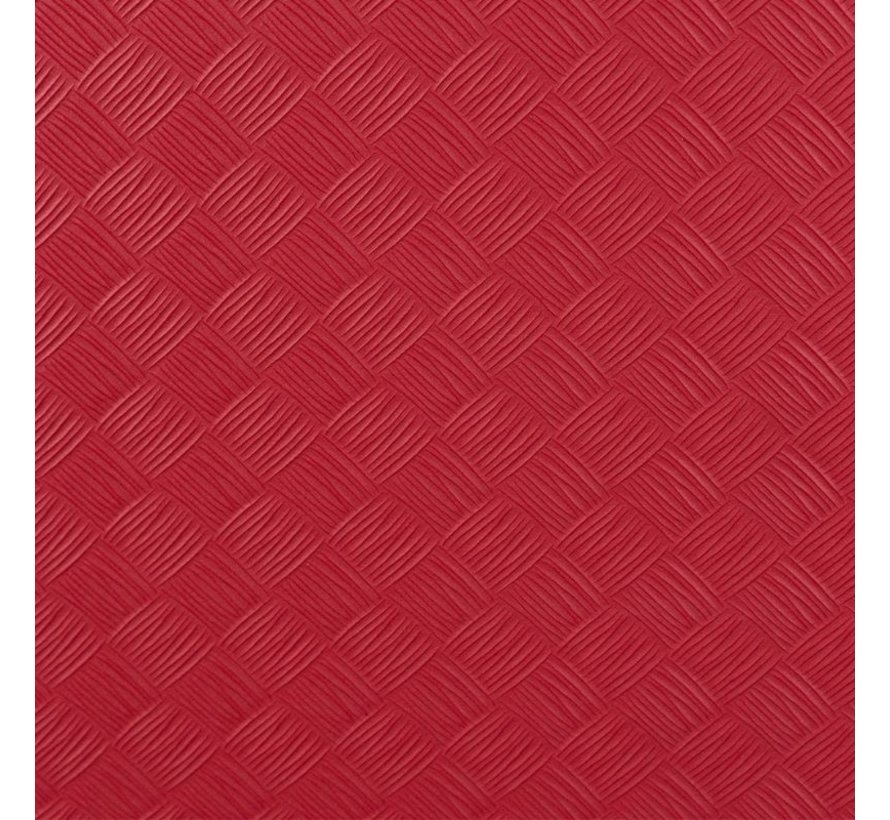 2 Cm Puzzelmatten rijstmotief Rood Blauw