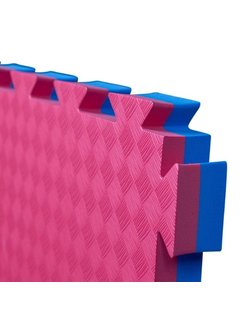 E- 2 Cm Puzzelmatten rijstmotief Rood Blauw