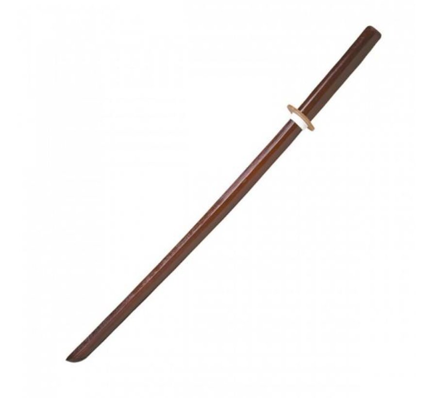 Houten samoerai-Katana rood eiken - 100 Cm