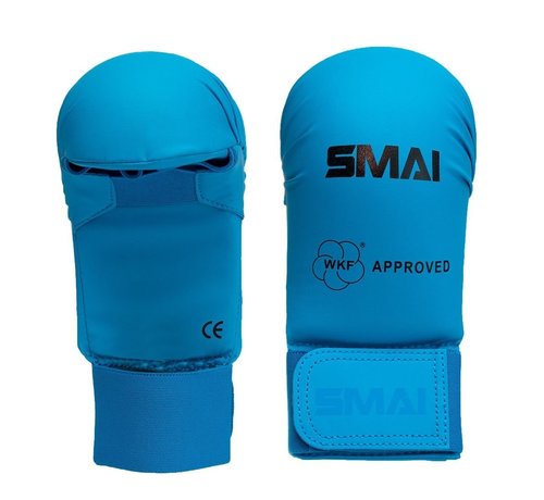 SMAI SMAI WKF karate handbeschermer blauw