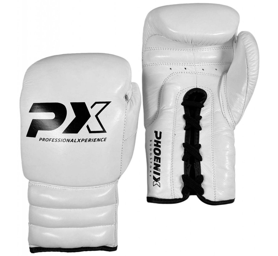 PX professionele bokshandschoenen wit