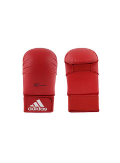 Adidas adidas WKF Karatehandschoen Zonder Duim Rood