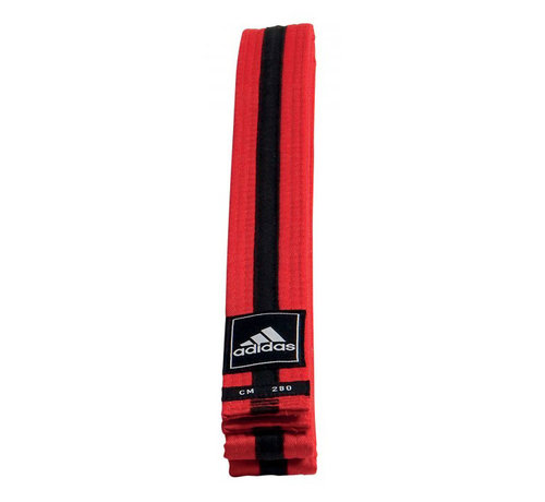 Adidas adidas Taekwondo Poomsae Band Rood/Zwart