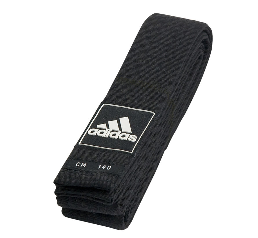 adidas Taekwondo Competitie vechtsport band Junior Zwart 43mm 240