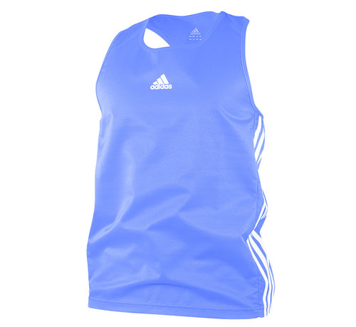 Adidas adidas Amateur Bokshemd  lichtgewicht Blauw/Wit