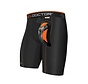 Shock Doctor Compression Short met Ultra Carbon Flex Cup Kruisbeschermer Zwart