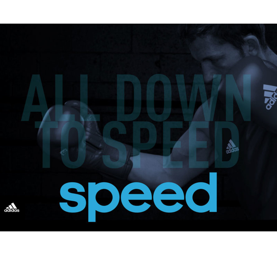 adidas Speed 100 (Kick)Bokshandschoenen Zwart/Wit
