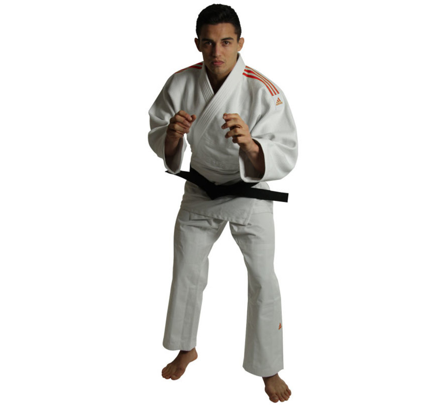 Adidas Judopak J650 Contest Wit/Rood