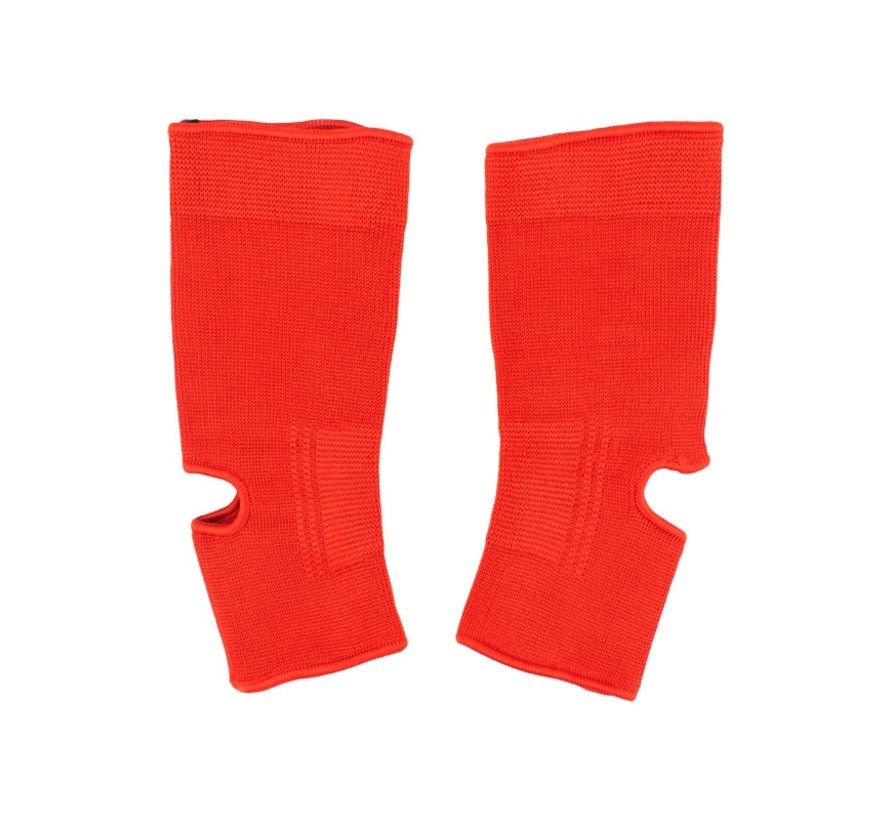 Super Pro Combat Gear Enkelkousjes Rood/Wit