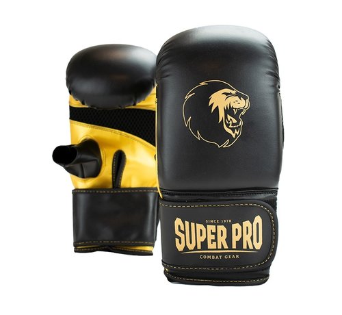 Super Pro Super Pro Combat Gear Victor Bokszakhandschoenen Zwart/Goud