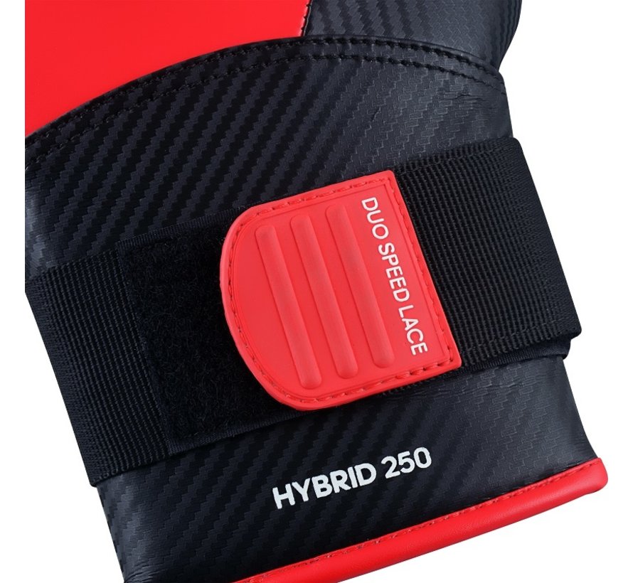 adidas (kick)Bokshandschoenen Hybrid 250 Training Rood/Zwart