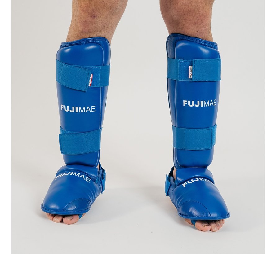 Scheenbeschermers met verwijderbare voetbeschermer